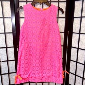 Lilly Pulitzer Pink Asymmetrical Sheath Dress